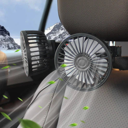 Car Rear Electric Fan Multifunctional Adjustment Of Large Wind 12v 24v