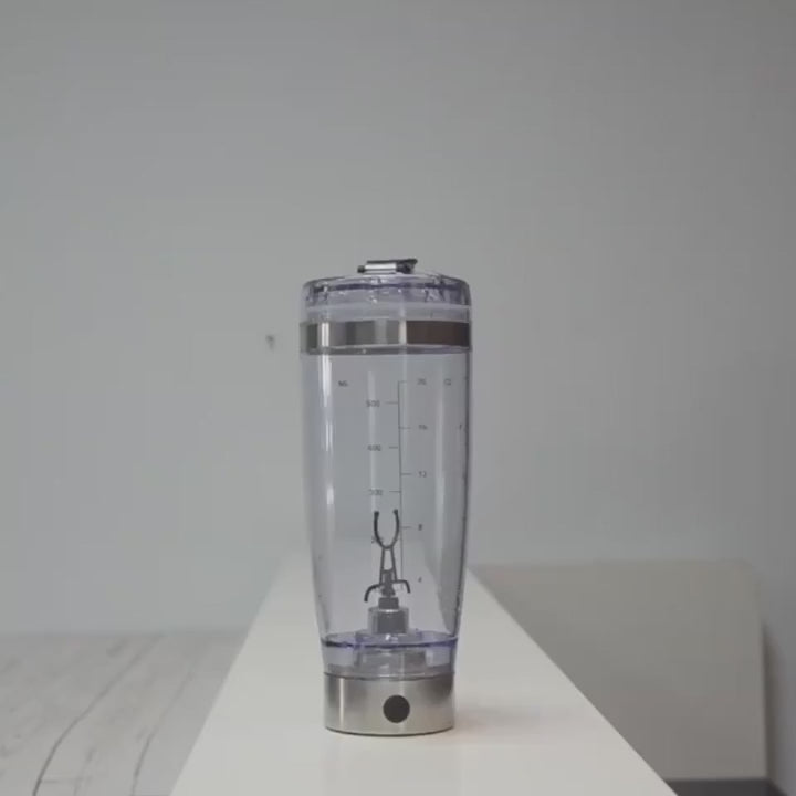 Electric Protein Shake Stirrer USB Shake Bottle Milk Coffee Blender Kettle Sports And Fitness Charging Electric Shaker Cup